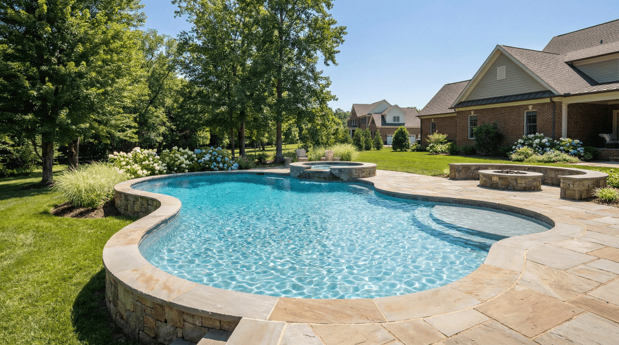 Gunite Pool Installation Northern Virginia